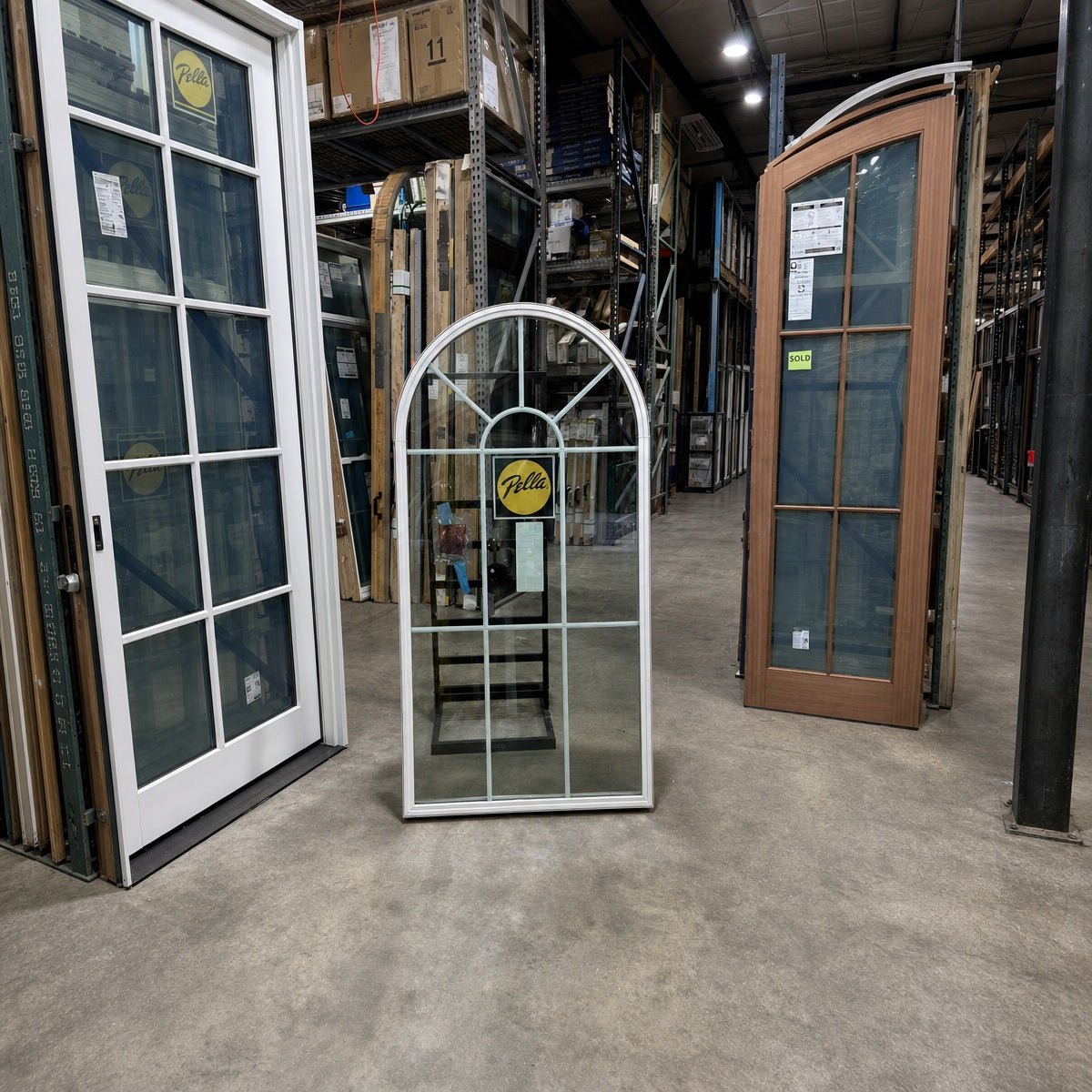 Pella® Impervia® Arched Window 47 x 71.5 - Clark Deals LLC