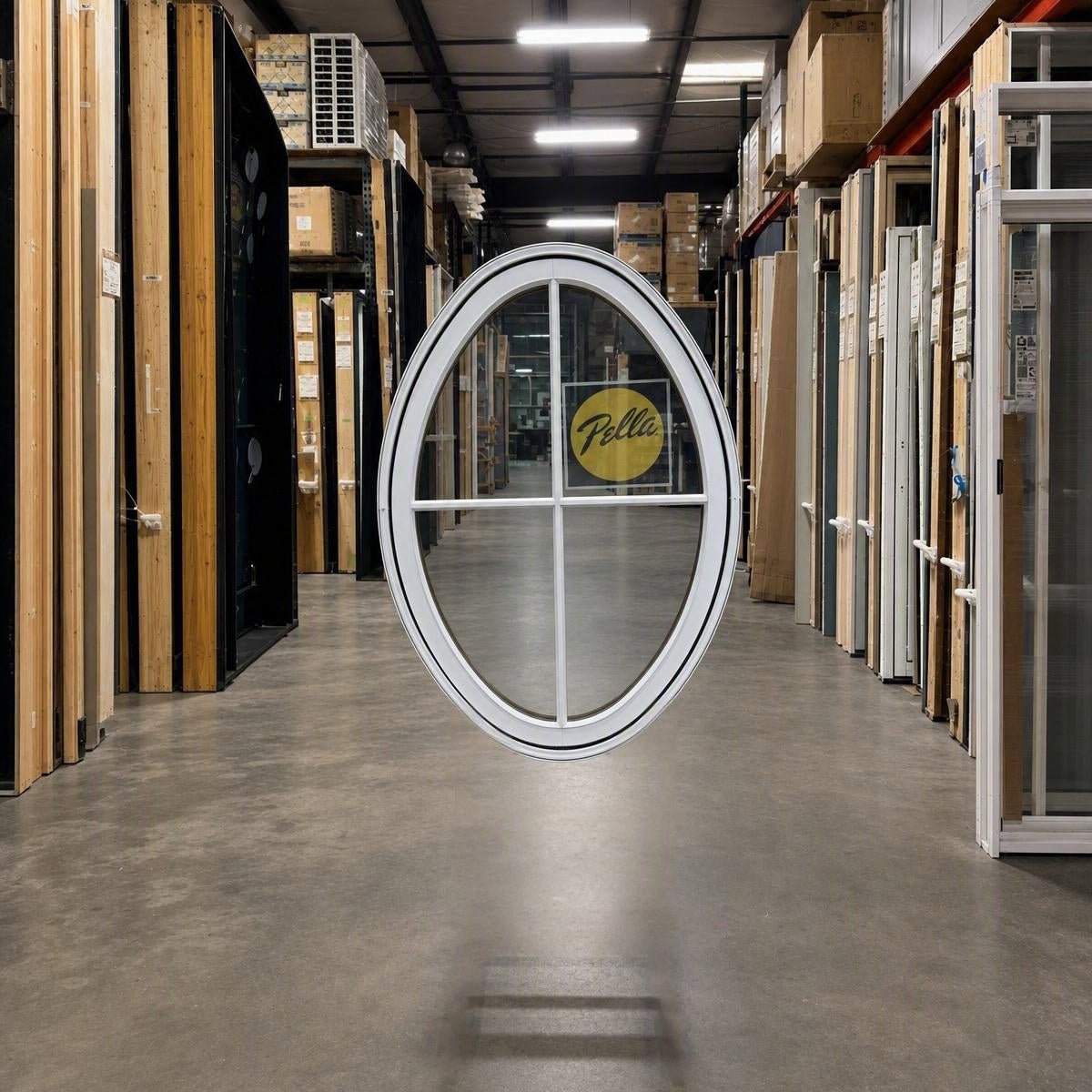 Pella® Reserve Oval Window 30 x 42 - Clark Deals LLC