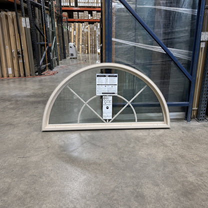 Pella® 250 Series Arched Window 55 x 27.25 - Clark Deals LLC