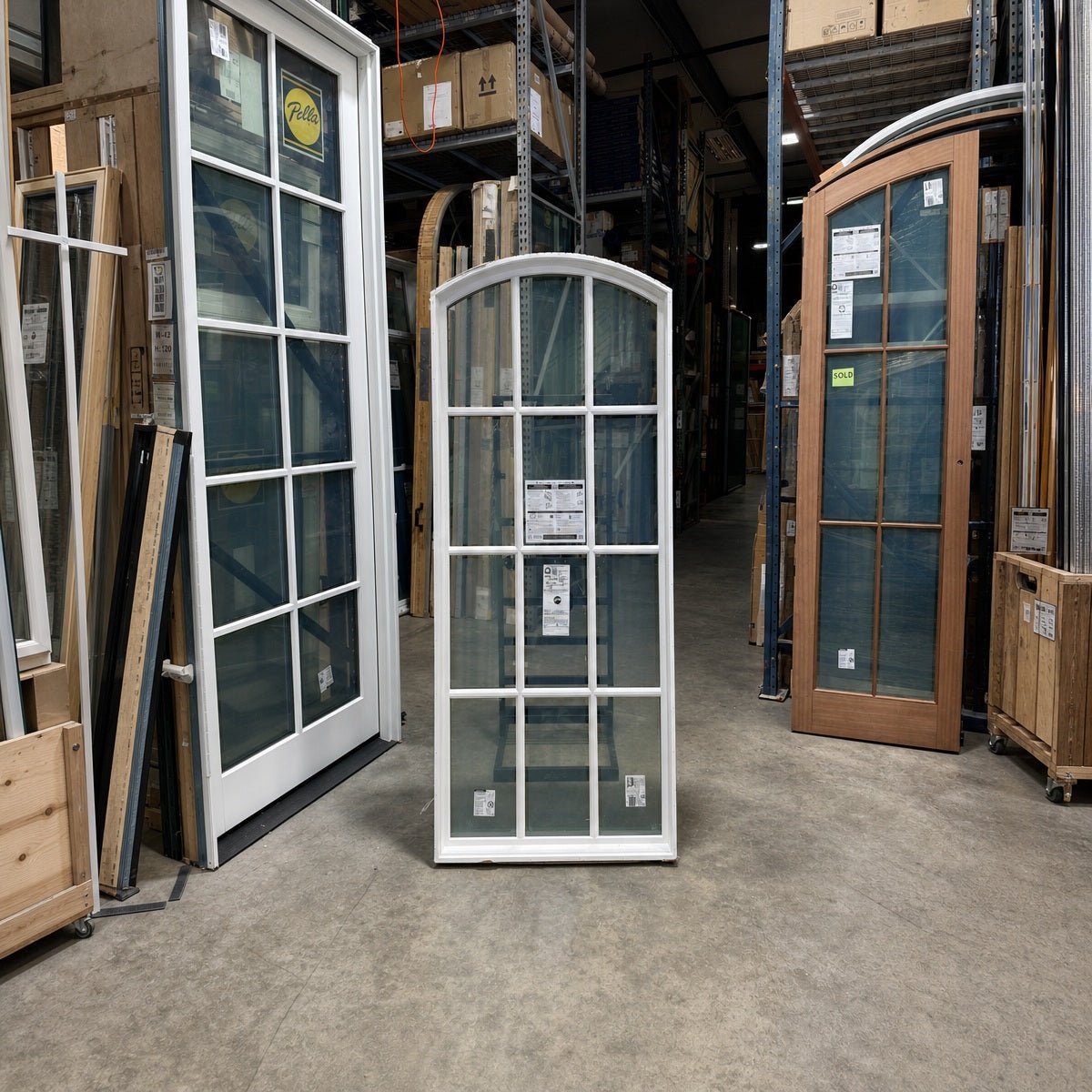 Pella® Reserve Arched Window 34.5 x 82.25 - Clark Deals LLC