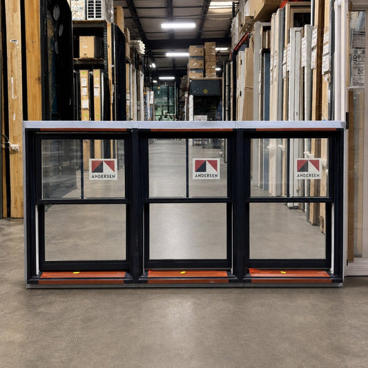 Andersen 400 Series Double Hung 3-Wide Window 89.5 x 40.75 - Clark Deals LLC