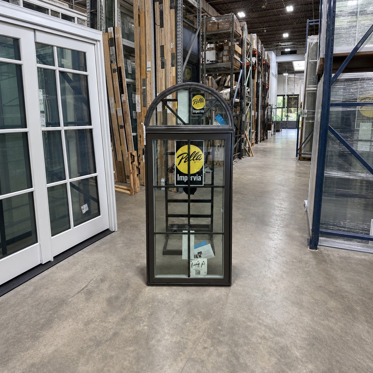 Pella® Impervia® Casement Arch Window 28.75 x 66.625 - Clark Deals LLC