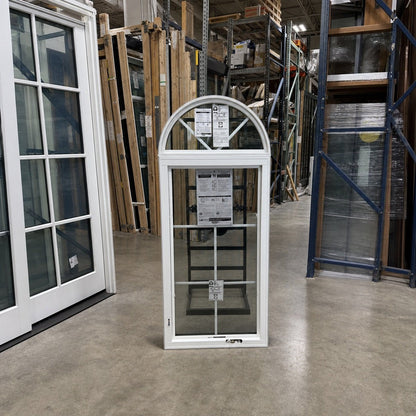 Pella® Impervia® Casement Arch Window 28.75 x 66.625 - Clark Deals LLC