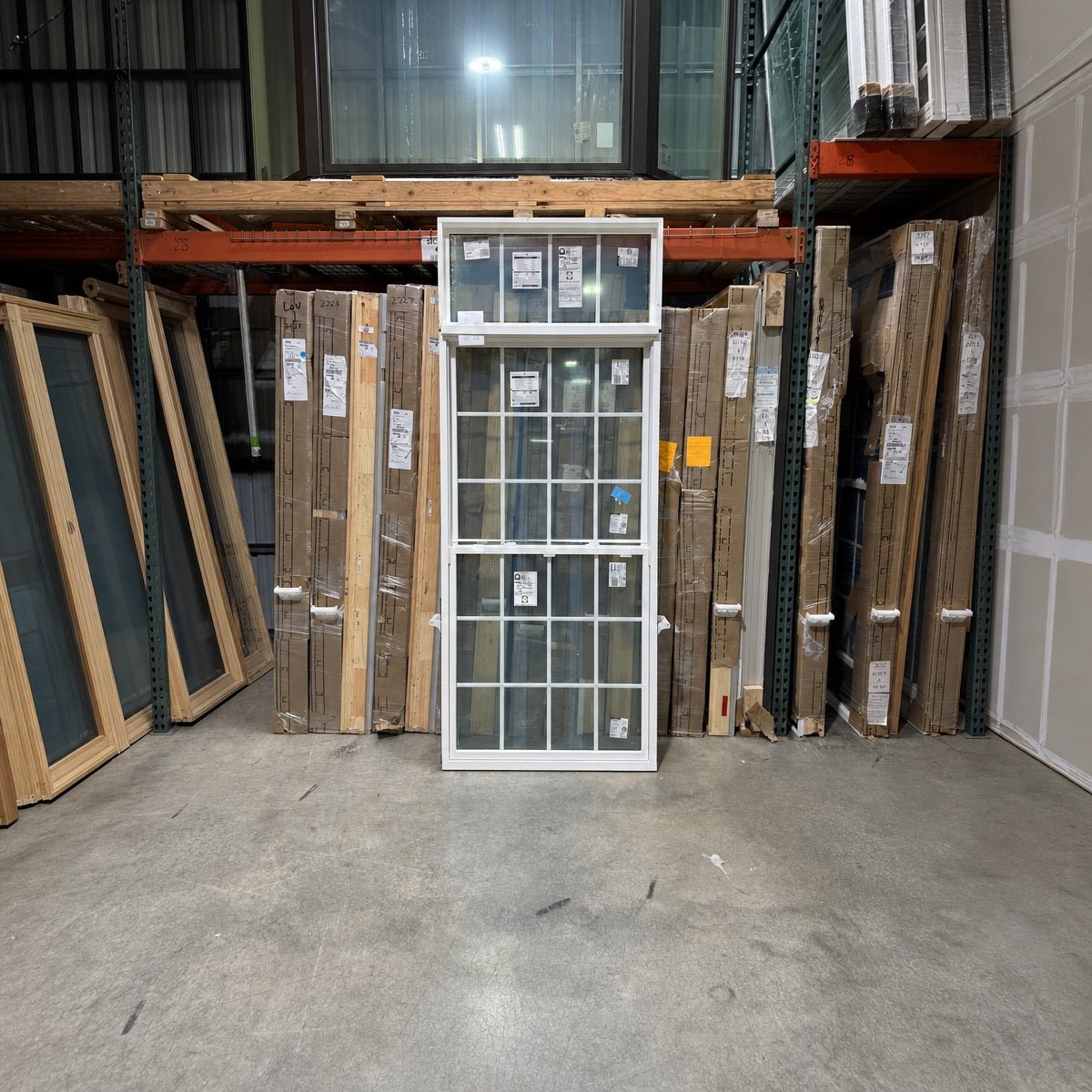 Pella® Lifestyle Double Hung w/ Transom Window 37.5 x 94 - Clark Deals LLC