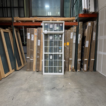 Pella® Lifestyle Double Hung w/ Transom Window 37.5 x 94 - Clark Deals LLC