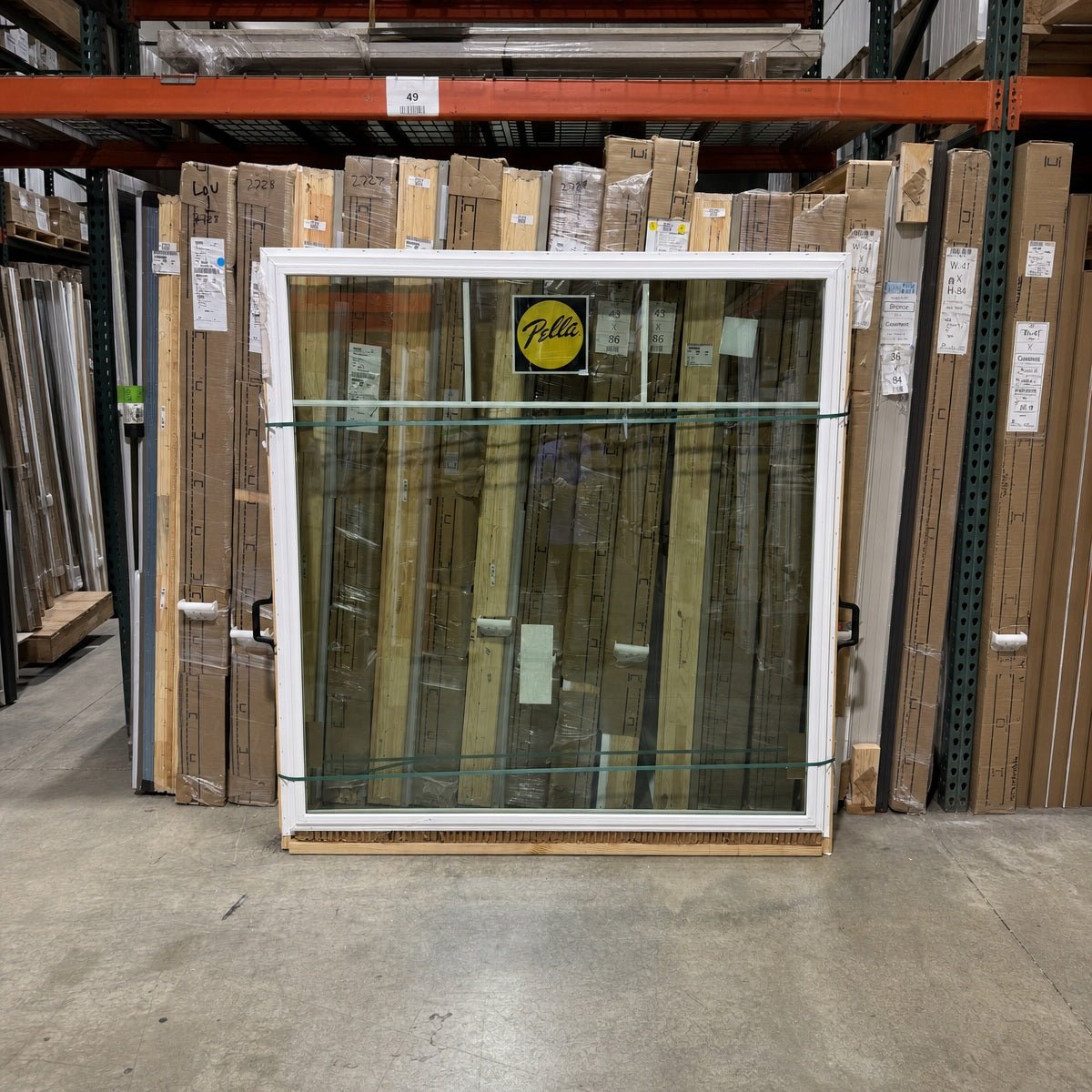 Pella® 250 Series Picture Window 66 x 69 - Clark Deals LLC