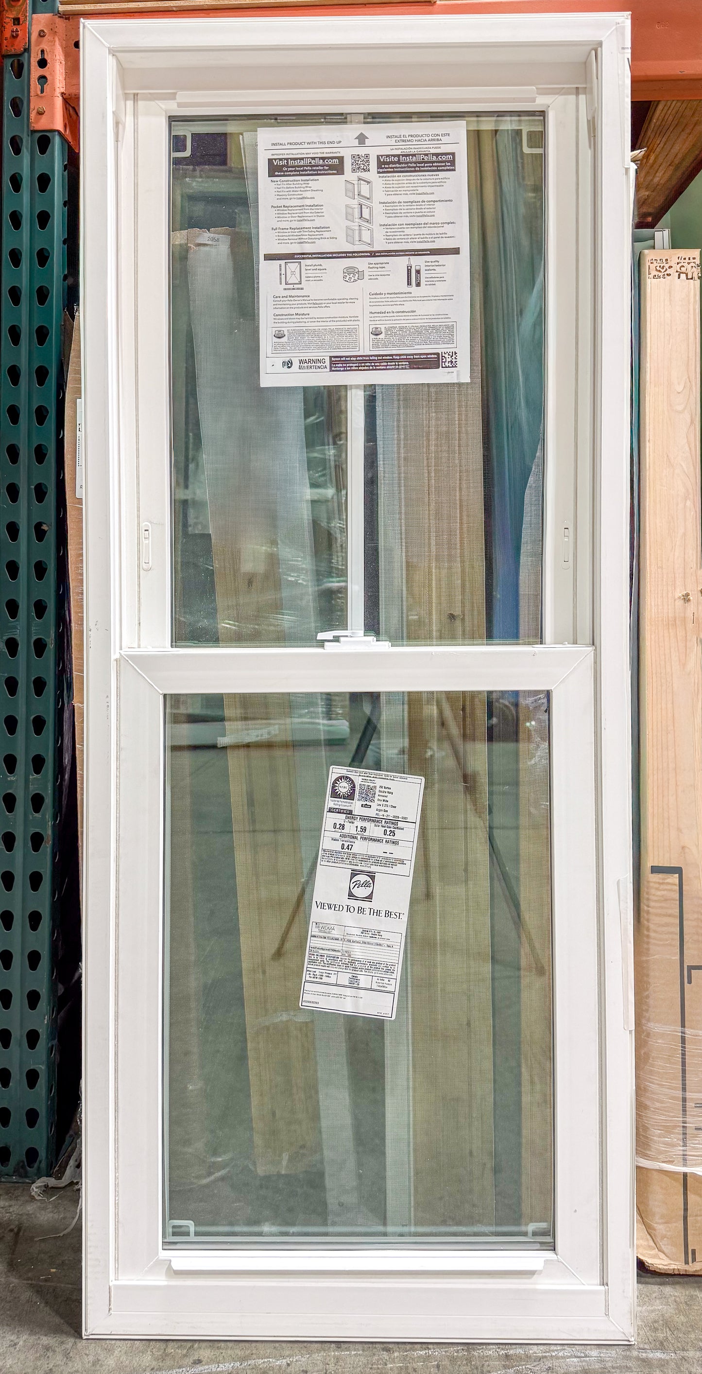 Pella® 250 Series Double Hung Window 22.5 x 54 - Clark Listings