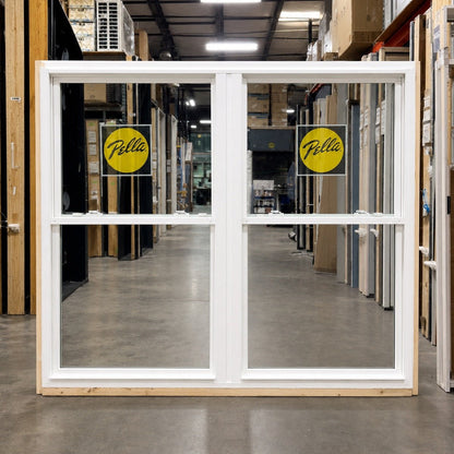 Pella® 250 Series Double Hung 2-Wide Window 71 x 56.5 - Clark Deals LLC