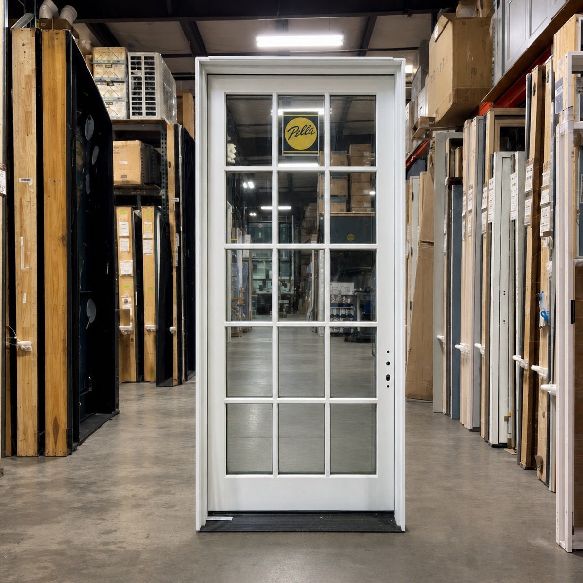 Entry Pella® Reserve 48 x 108 – Classic White - Clark Deals LLC