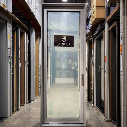 Commercial Entry Pella® / Bonelli 36 x 96 – Silver - Clark Deals LLC