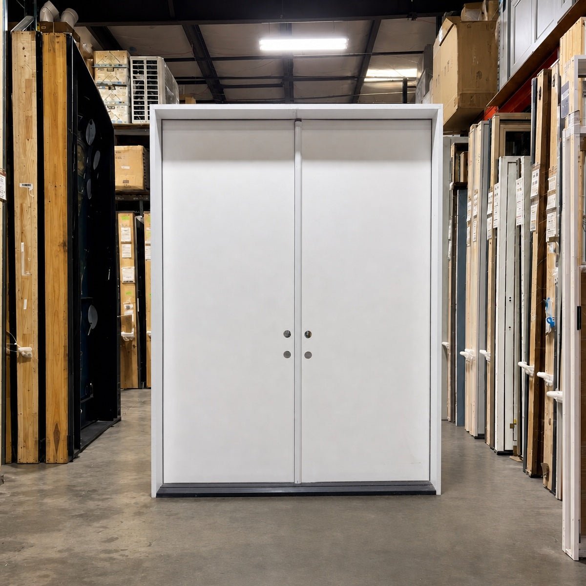 French Pella® Fiberglass 74 x 96 – White - Clark Deals LLC