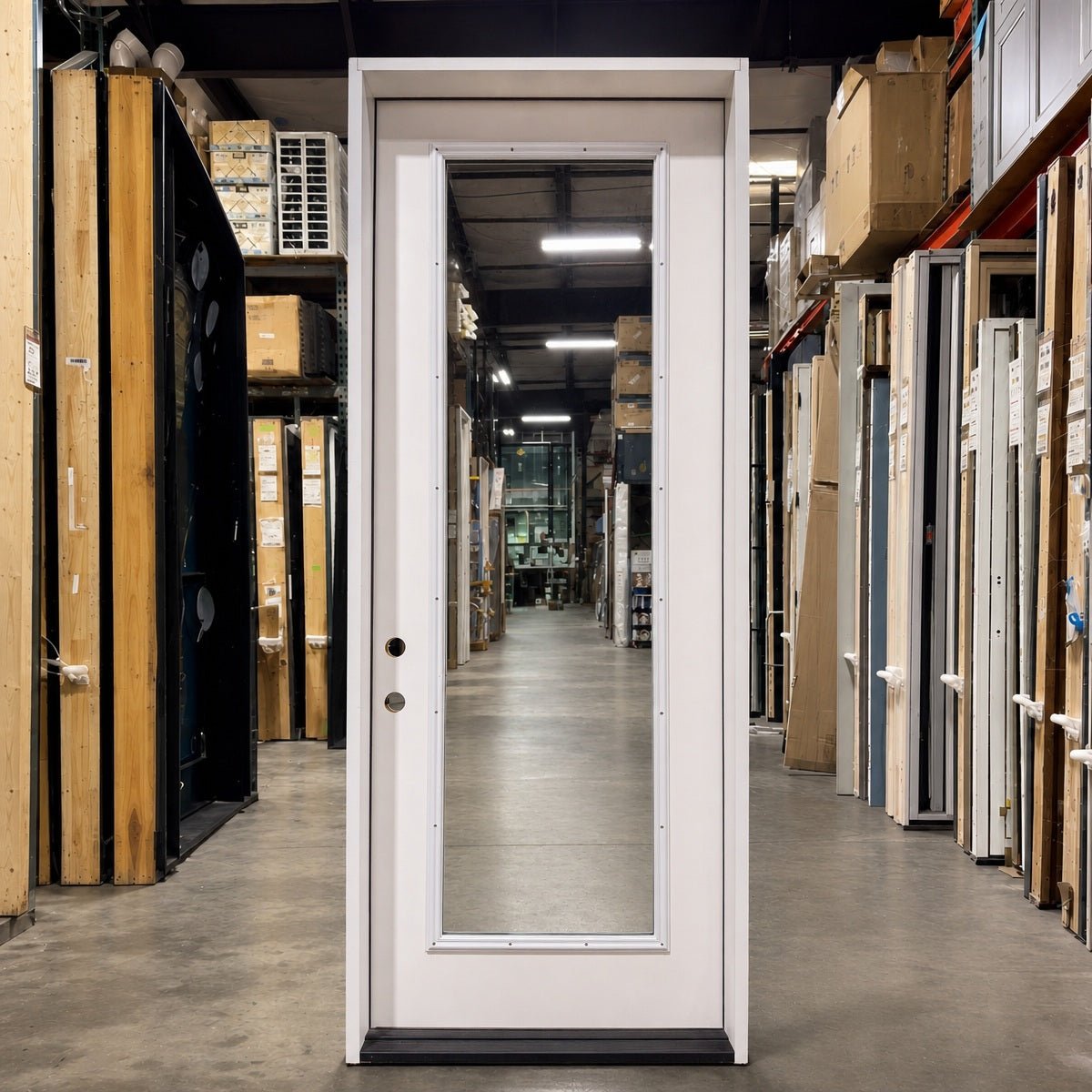 Entry Pella® Fiberglass 36 x 96 – White - Clark Deals LLC
