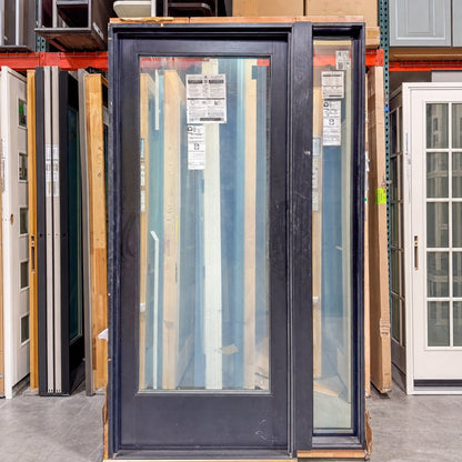 Commercial Entry Pella® Reserve 56 x 96 – Iron Ore - Clark Deals LLC