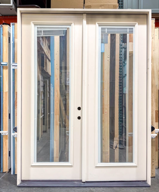 French Pella® Fiberglass 74 x 98 – White - Clark Listings