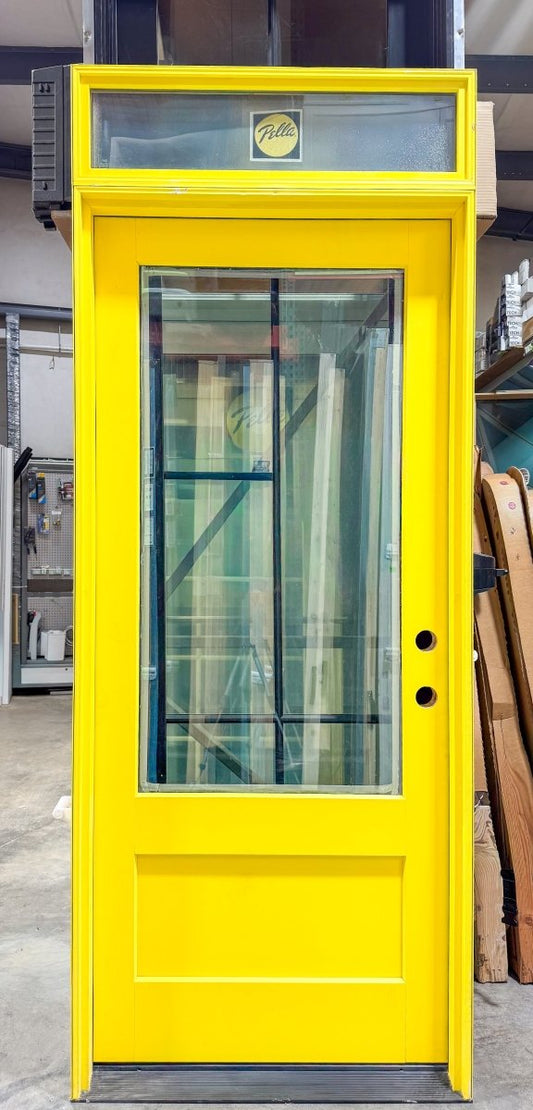 Entry Pella® Lifestyle 36 x 96 – Yellow - Clark Listings