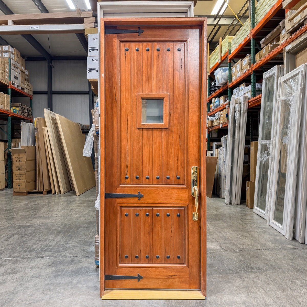 Entry Pella® Reserve 36 x 98 – Early American - Clark Deals LLC