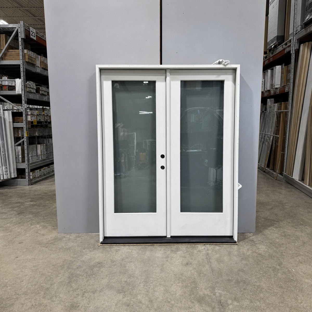 French Door Pella® Fiberglass 66 x 80 – White - Clark Deals LLC