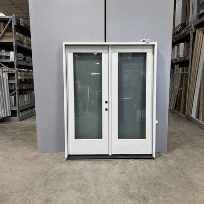 French Door Pella® Fiberglass 66 x 80 – White - Clark Deals LLC