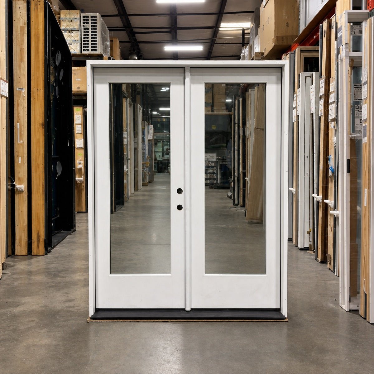 French Door Pella® Fiberglass 66 x 80 – White - Clark Deals LLC