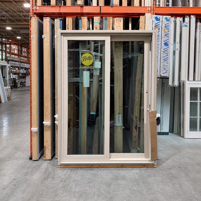 Sliding Pella® 250 Series 60 x 80 – Almond - Clark Deals LLC