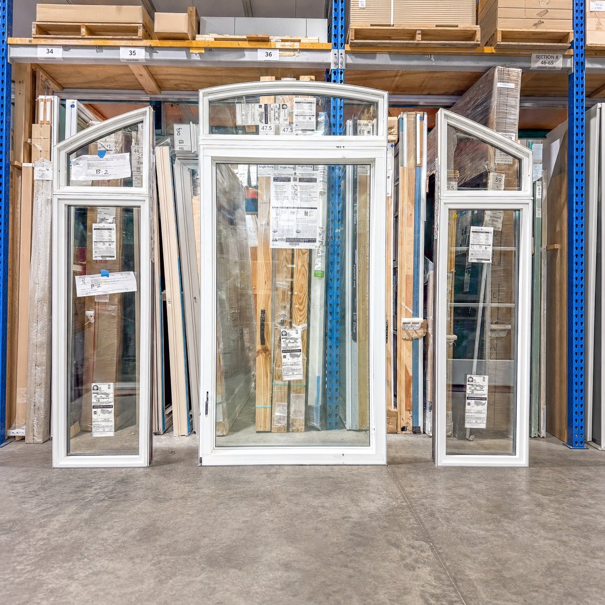 Pella® Impervia® Trapezoid Set Window 75 x 72 - Clark Deals LLC