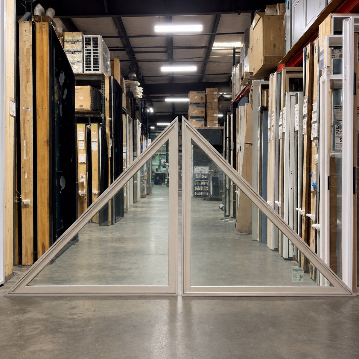 Andersen Acclaim Series Triangle 2 Piece Window 97 x 48 - Clark Deals LLC