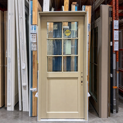 Entry Pella® Reserve 32 x 80 – Tan - Clark Deals LLC