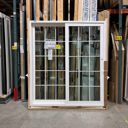 Sliding Pella® 250 Series 72 x 80 – White - Clark Deals LLC