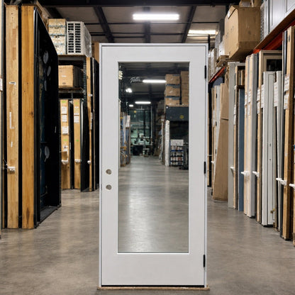 Entry Pella® Fiberglass 36 x 80 – White - Clark Deals LLC