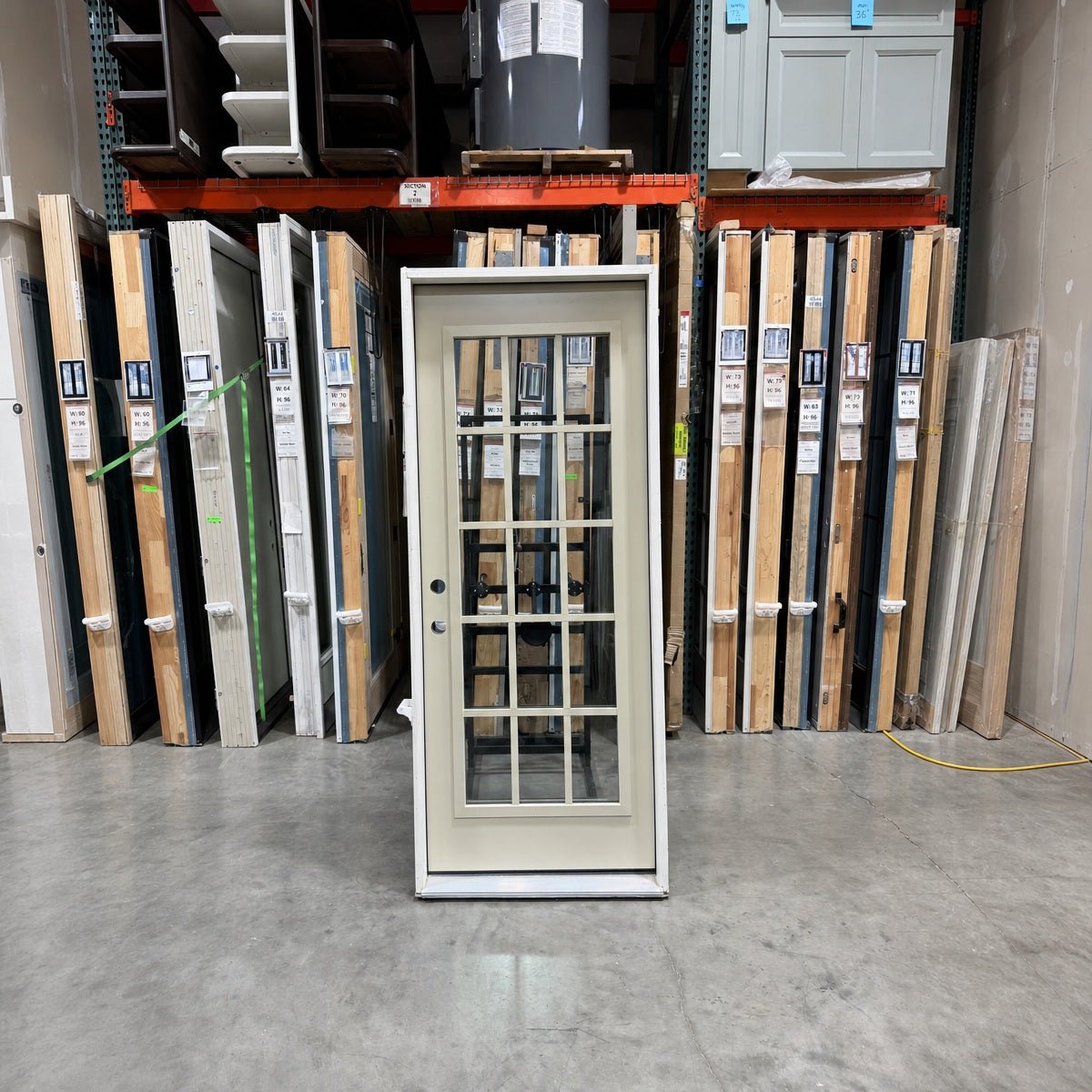 Entry ProVia Legacy™ Steel 32 x 80 – Cafe Cream - Clark Deals LLC