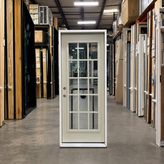 Entry ProVia Legacy™ Steel 32 x 80 – Cafe Cream - Clark Deals LLC