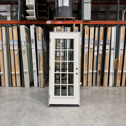 Entry ProVia Legacy™ Steel 32 x 80 – Cafe Cream - Clark Deals LLC