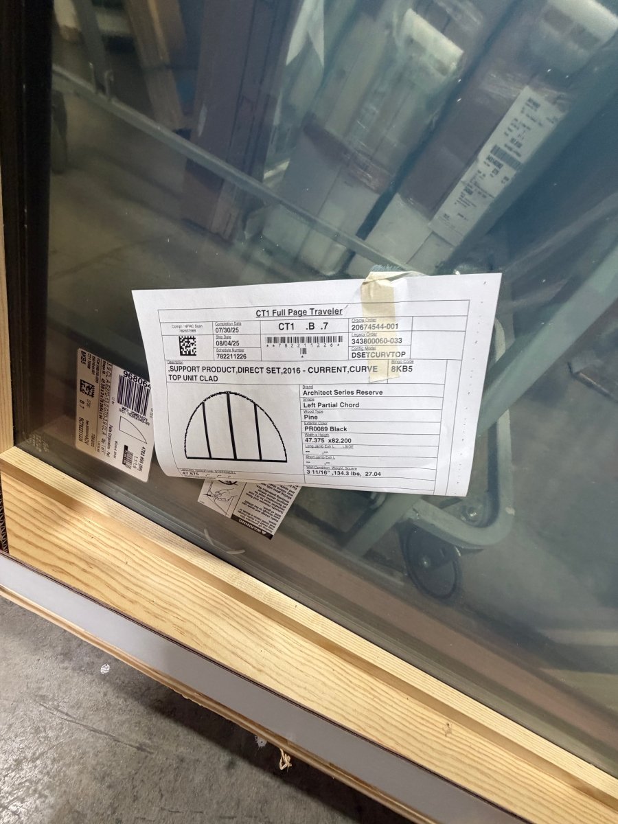 Pella® Reserve Arched (Set) Window 190 x 95 - Clark Deals LLC