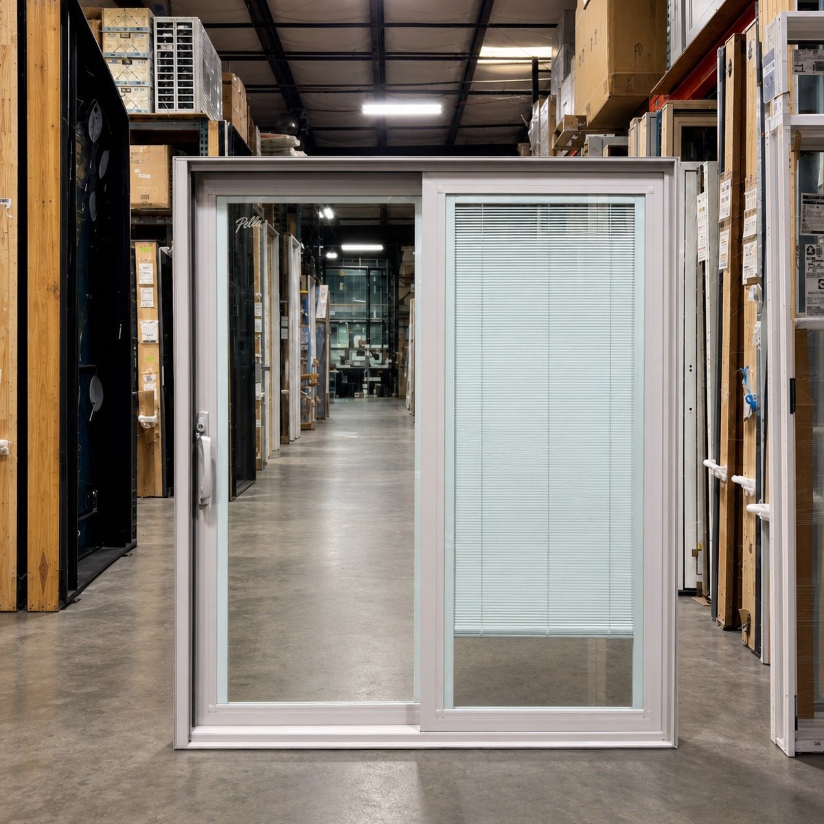 Sliding Pella® 250 Series 72 x 81 – Fossil - Clark Deals LLC