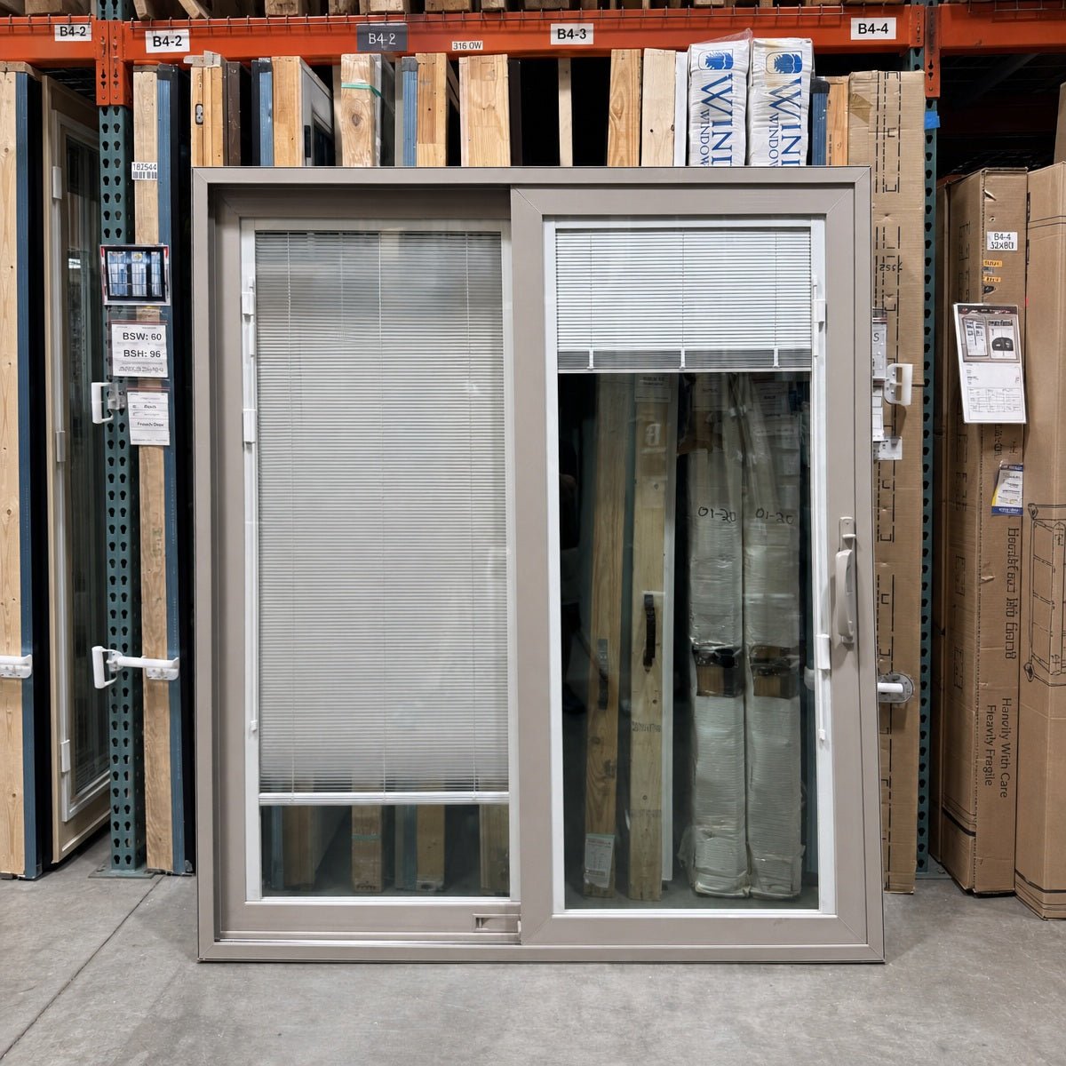 Sliding Pella® 250 Series 72 x 81 – Fossil - Clark Deals LLC