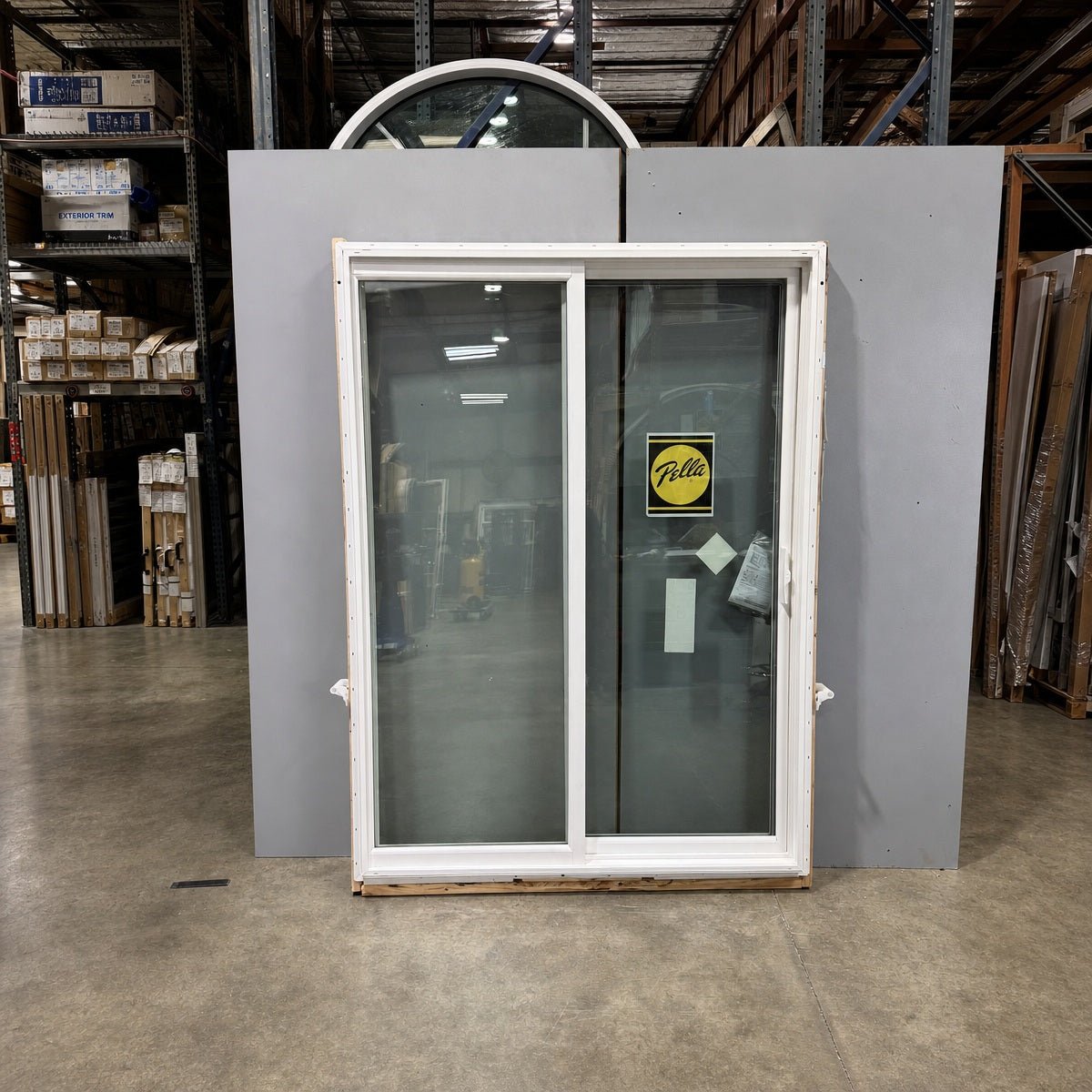 Sliding Pella Basic 10 58 x 80 – White - Clark Deals LLC
