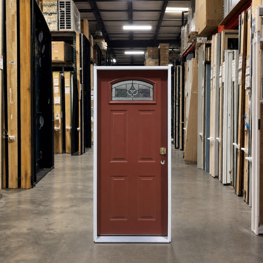 Entry ProVia Legacy™ Steel 36 x 80 – Red - Clark Deals LLC