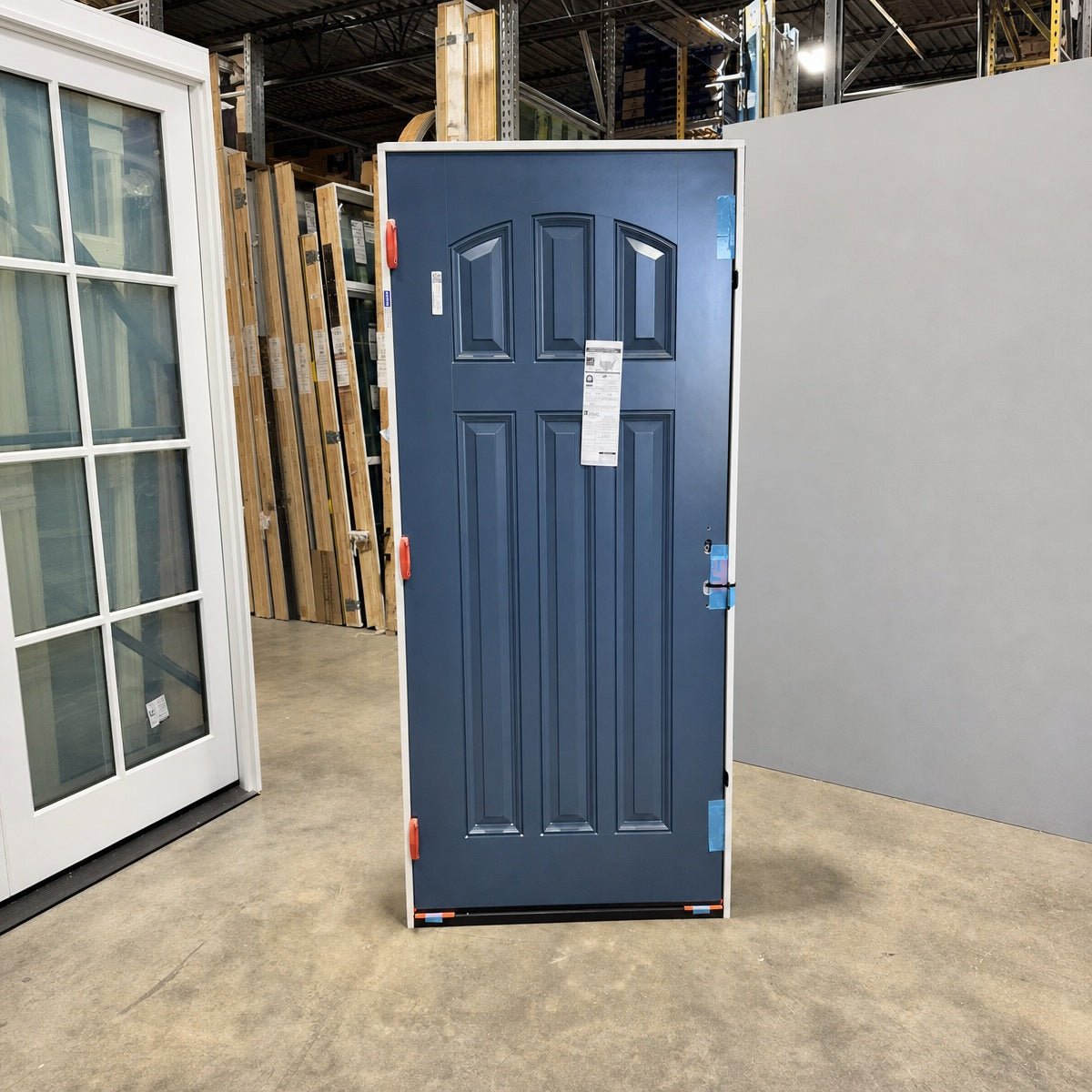 Entry Andersen Entry Door 36 x 80 – Blue - Clark Deals LLC