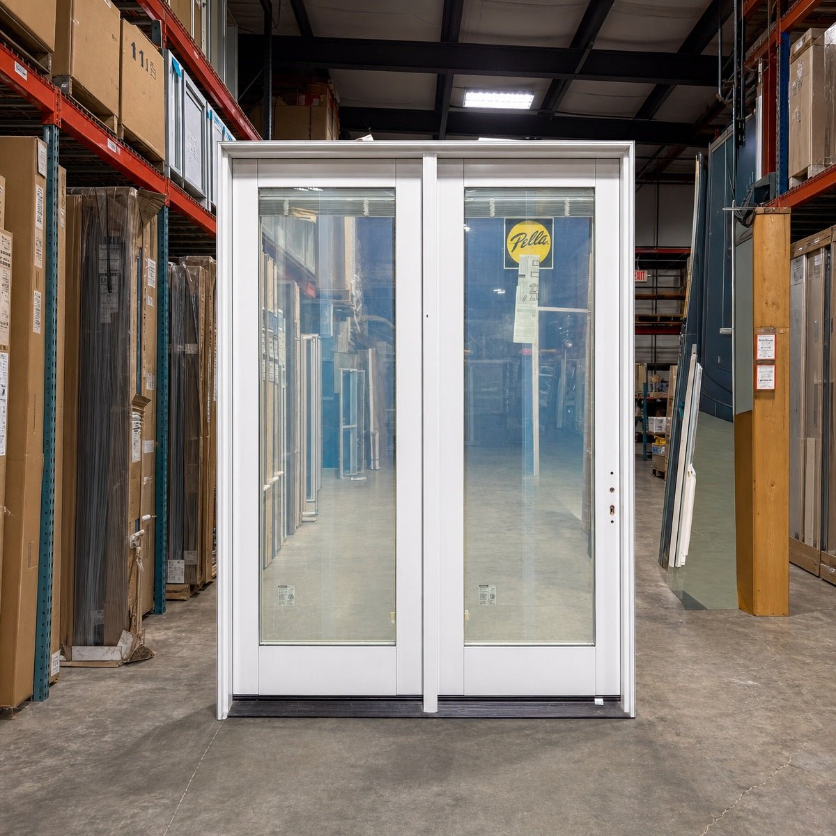 Atrium Pella® Lifestyle 70 x 96 – White - Clark Deals LLC
