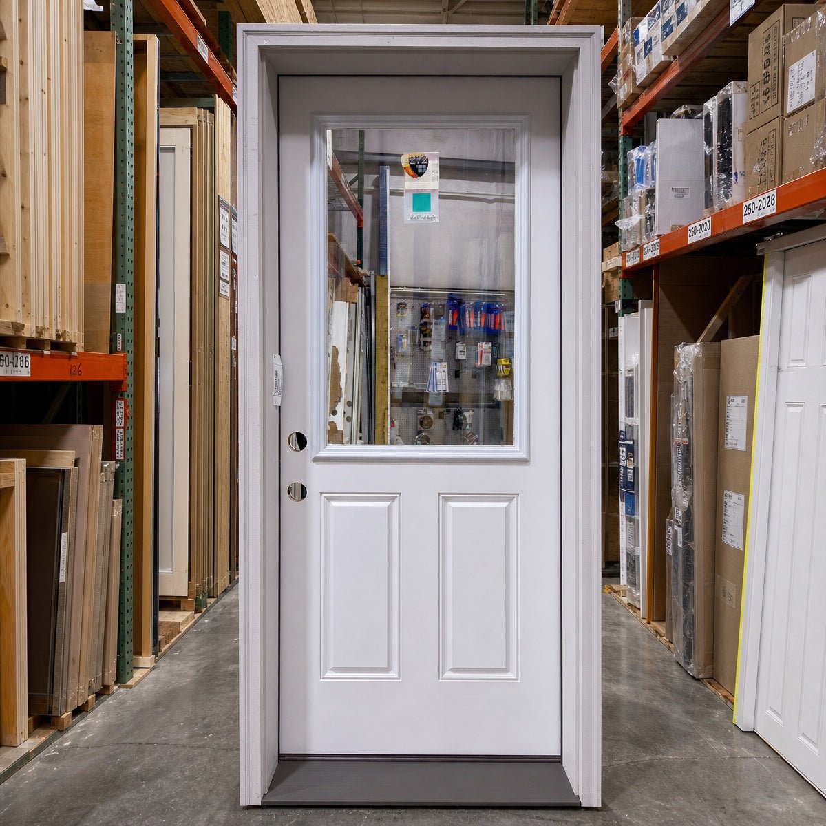 Entry Masonite 32 x 80 – White Primed - Clark Deals LLC