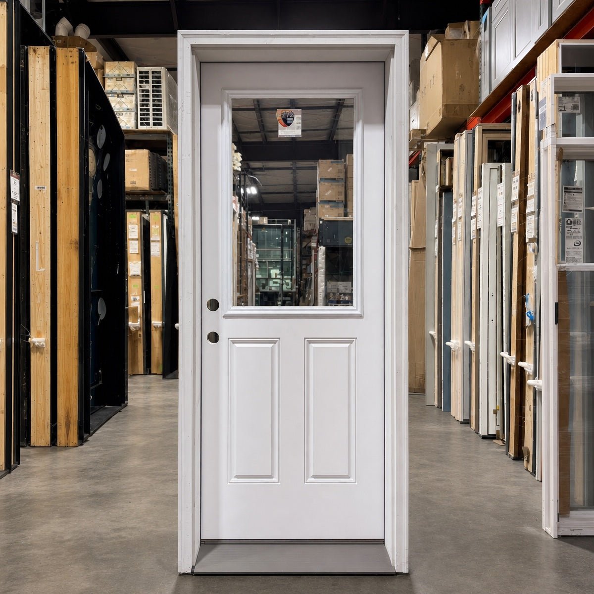 Entry Masonite 32 x 80 – White Primed - Clark Deals LLC