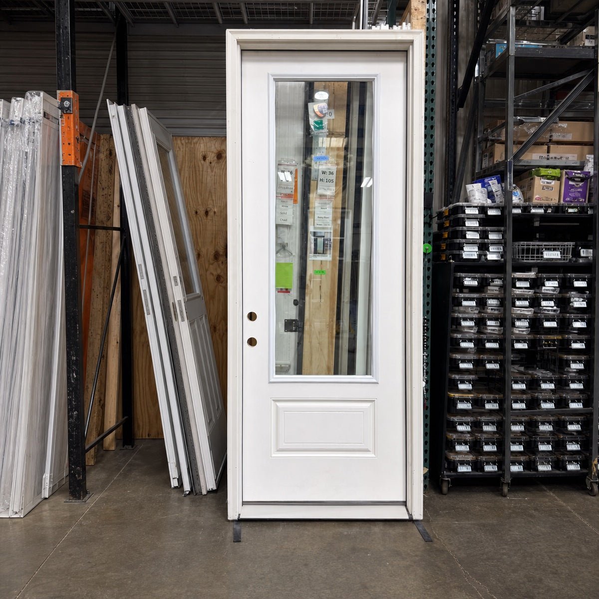 Entry Masonite 36 x 96 – White - Clark Deals LLC