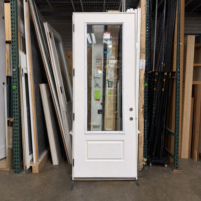 Entry Masonite 36 x 96 – White - Clark Deals LLC