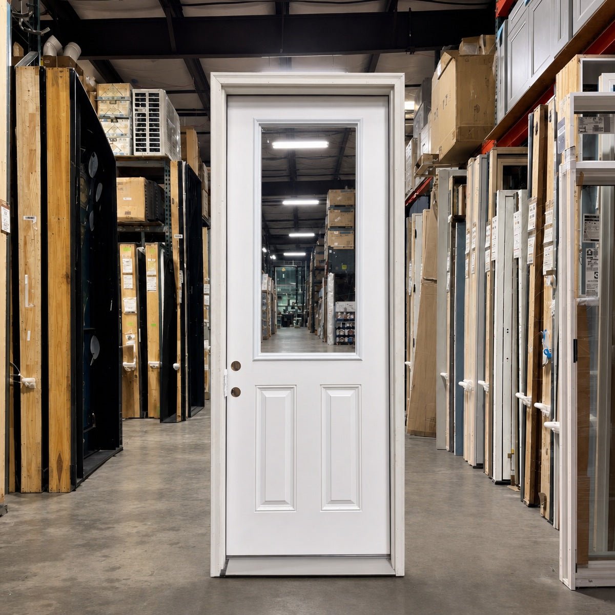 Entry Masonite 36 x 96 – White - Clark Deals LLC