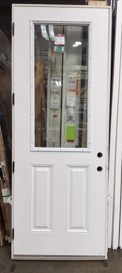 Entry Masonite 36 x 96 – White - Clark Listings
