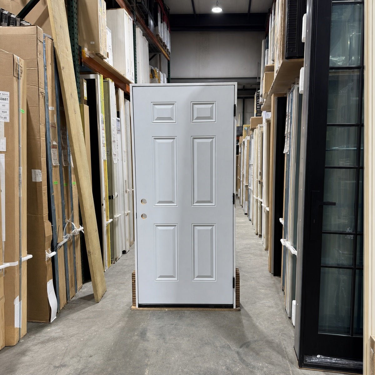 Entry Pella® Steel Door 36 x 80 – White - Clark Deals LLC