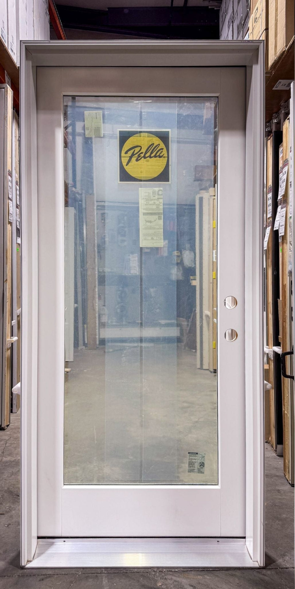 Entry Pella® Lifestyle 36 x 80 – Vanilla Cream - Clark Listings