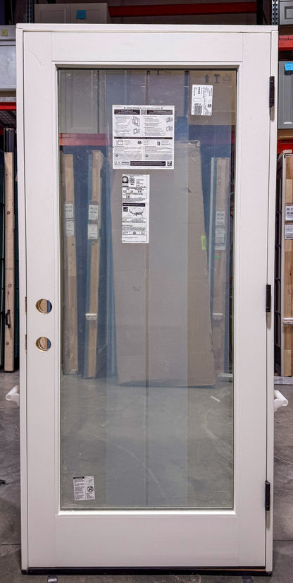 Entry Pella® Lifestyle 36 x 80 – Vanilla Cream - Clark Listings