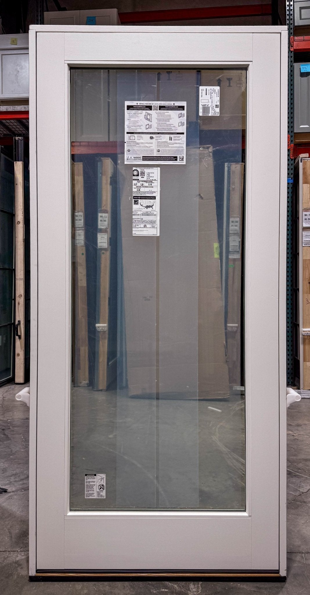 Entry Pella® Lifestyle 36 x 80 – Vanilla Cream - Clark Listings