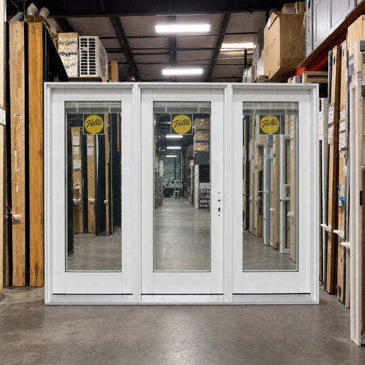 Triple Door Pella® Lifestyle 108 x 80 – White - Clark Deals LLC